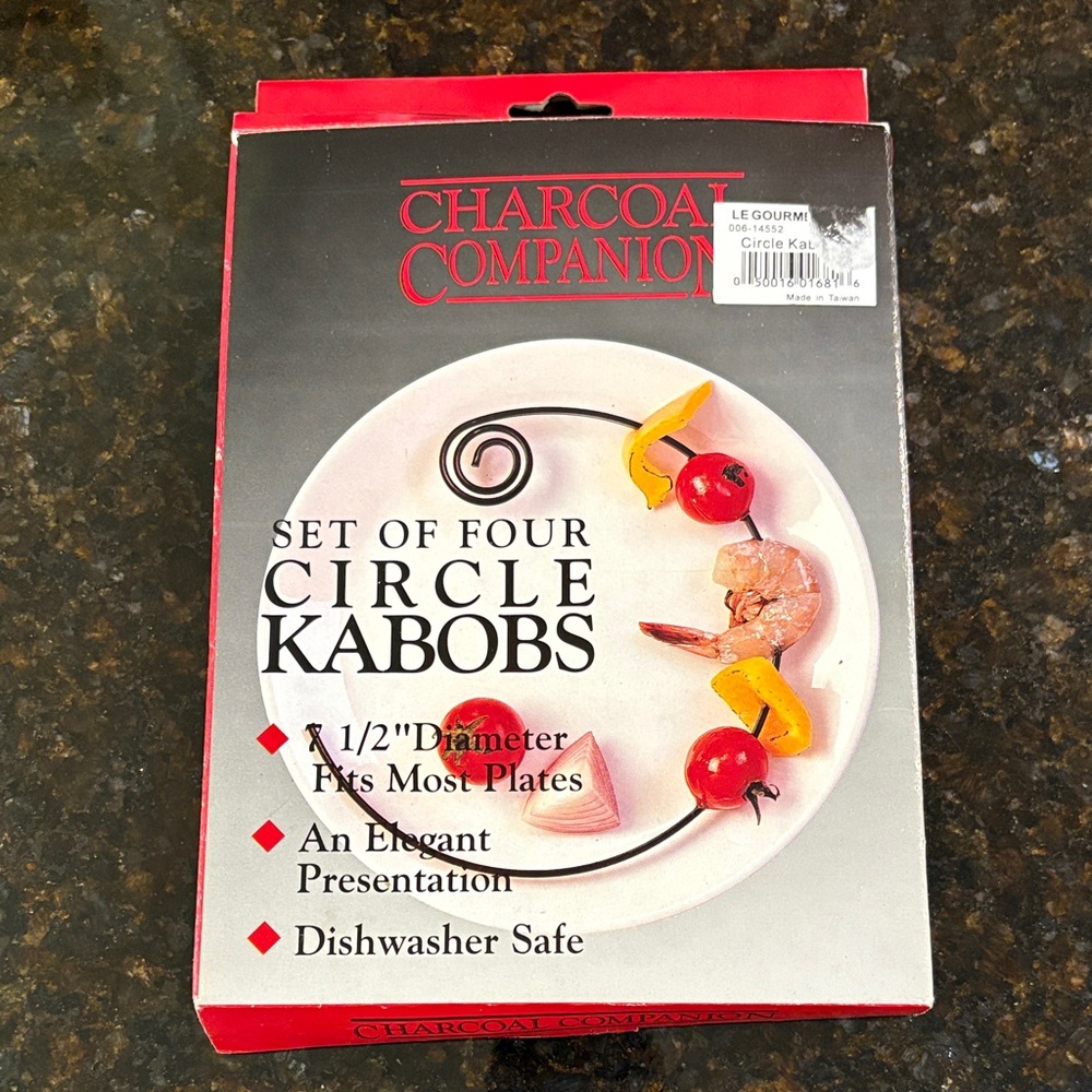 Charcoal Companions Circle Kabobs Set of 4